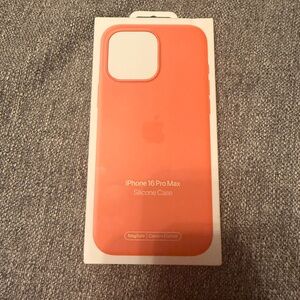 Apple iPhone 16 Pro Max Case - Vibrant Orange